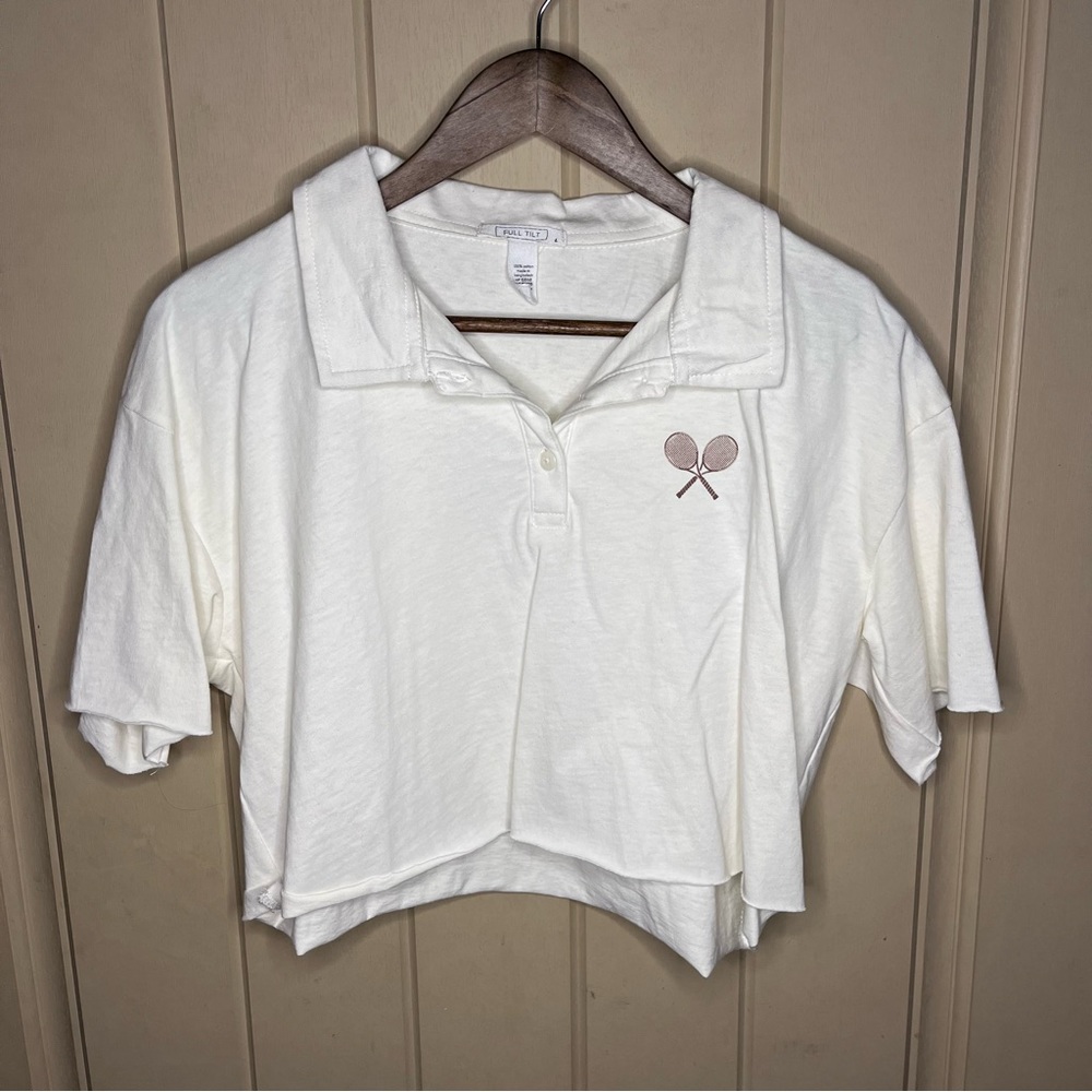 Full Tilt Cropped Tennis Shirt